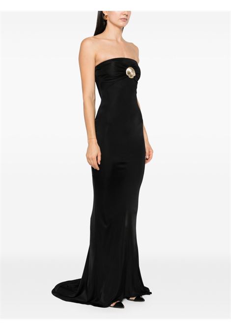 Black seashell-brooch maxi dress Giuseppe di morabito - women GIUSEPPE DI MORABITO | 03FWLD133X0331599